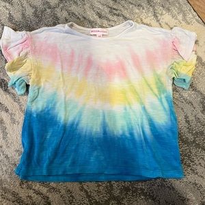 Design History girls 2t dip dye tee shirt